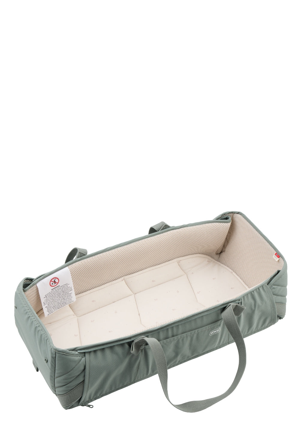 Voksi Babytragetasche 'Carry Me' Meadow Green Leaf