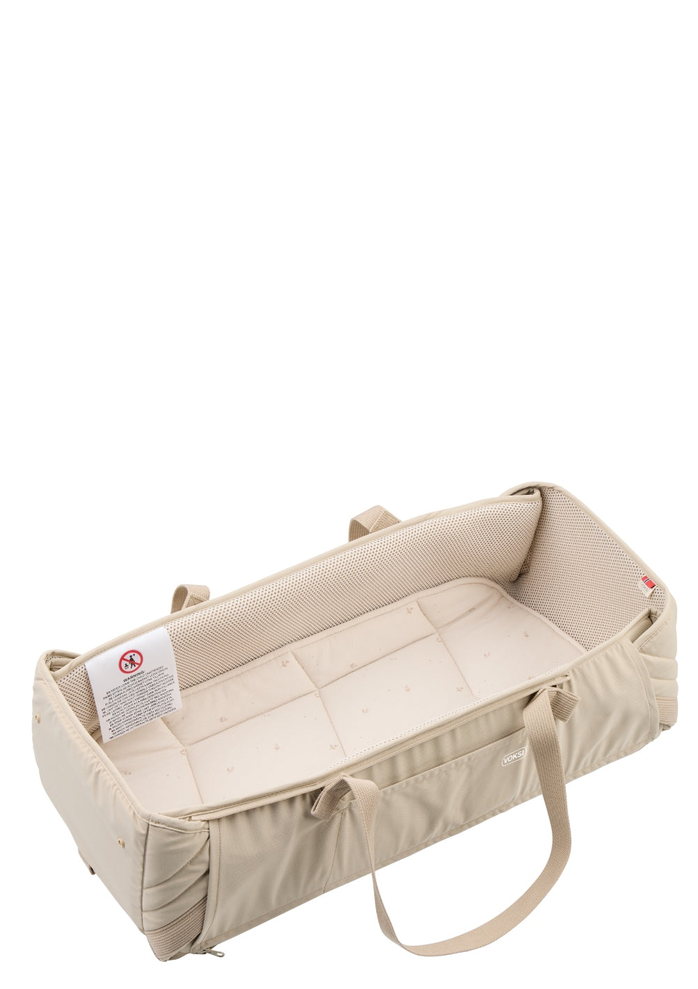 Voksi Babytragetasche 'Carry Me' Seashell Sand Leaf