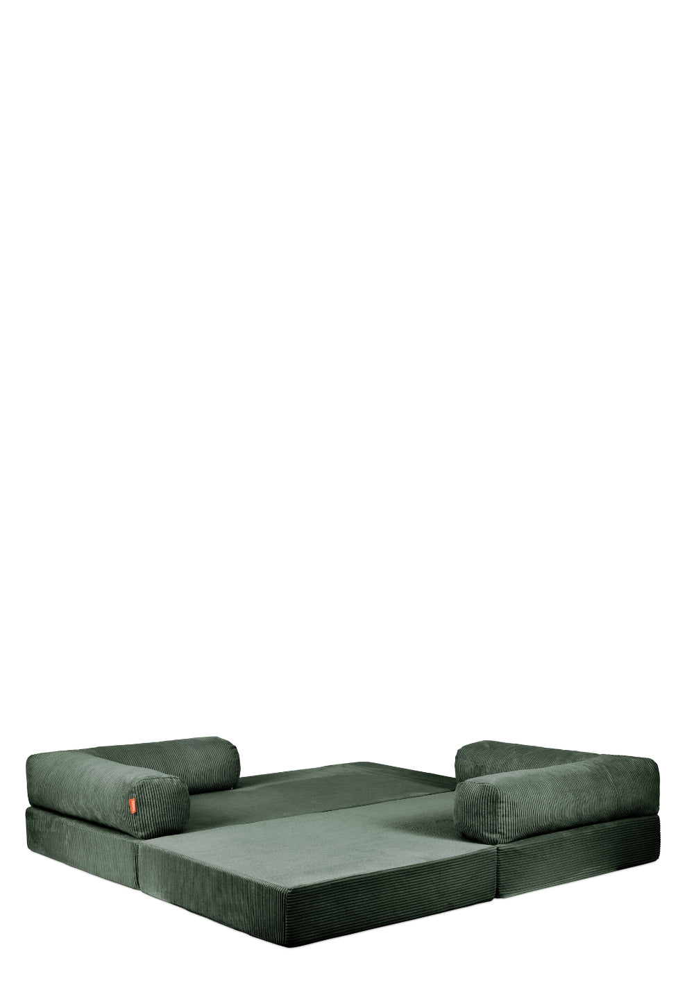 Funzy Family Sofa Cord Tannen Grün