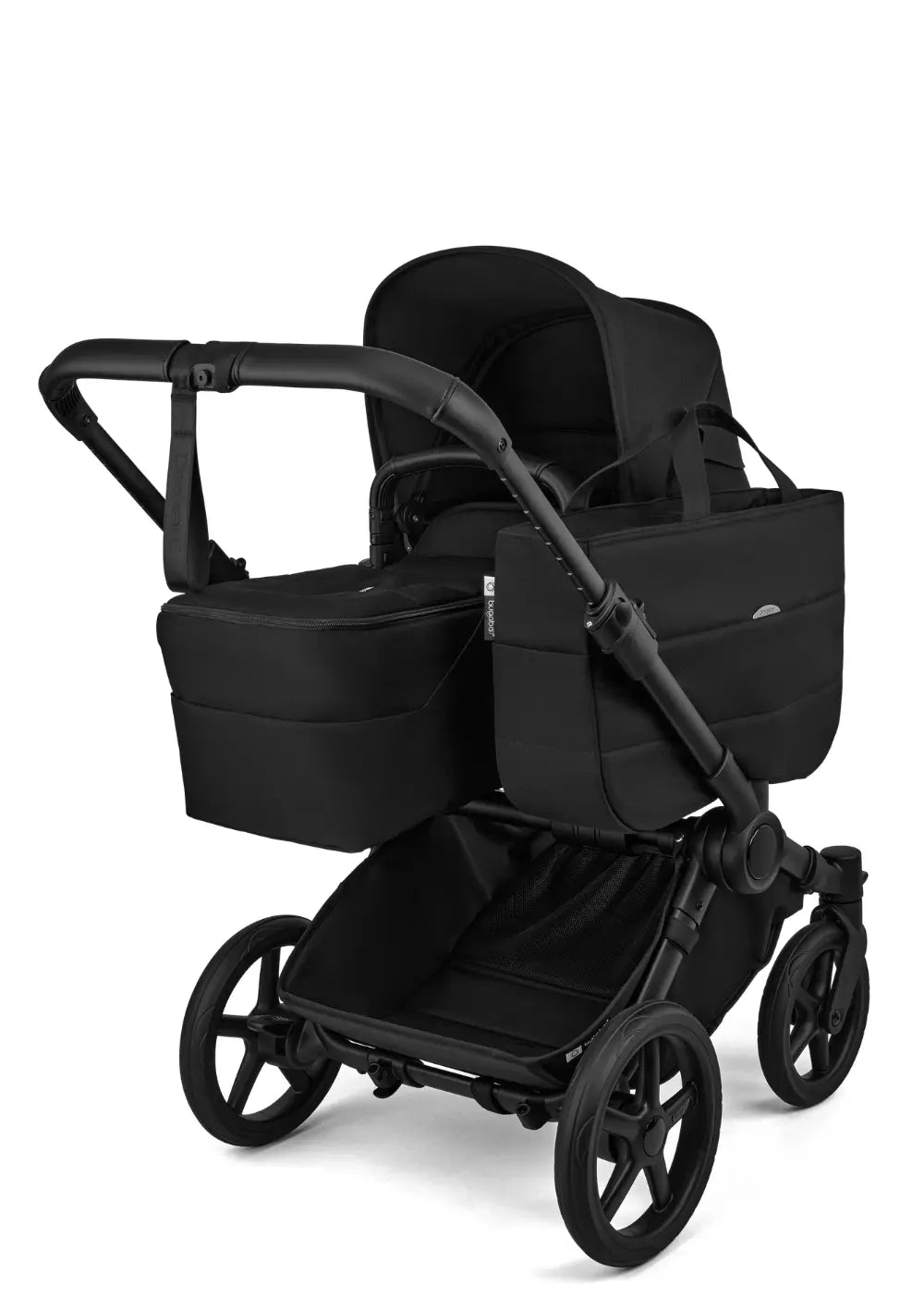 Bugaboo Kinderwagen-Set 'Donkey 6 Mono' Heritage Black