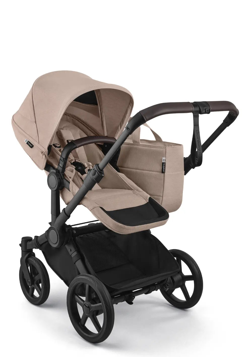 Bugaboo Kinderwagen-Set 'Donkey 6 Mono' Desert Taupe Mélange