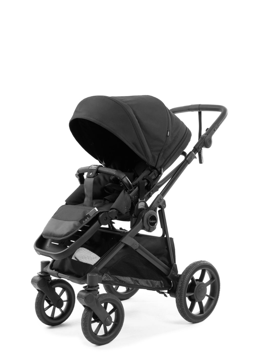 Emmaljunga Kinderwagen-Set 'SUPER SONIC' Urban Black