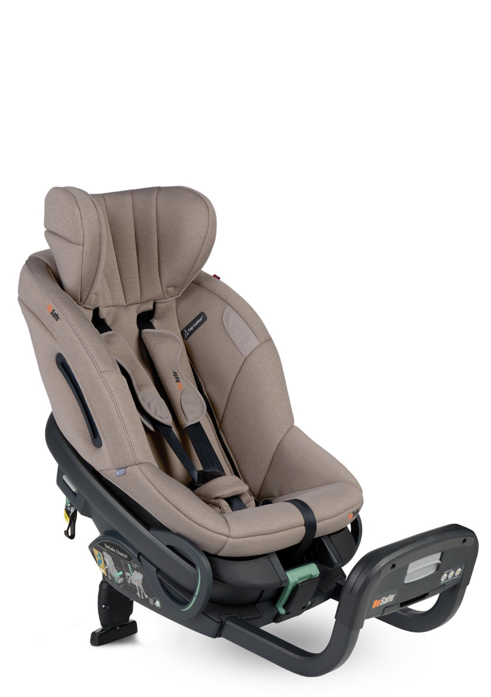 BeSafe Reboarder 'Stretch2'  Dark Sand SoftBreeze