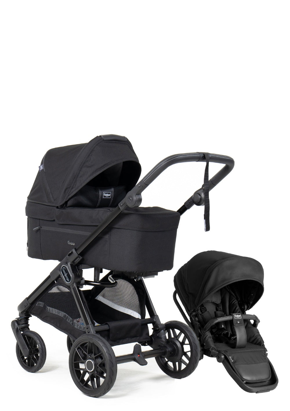 Emmaljunga Kinderwagen 'SENTO PRO ERGO+' Urban Black