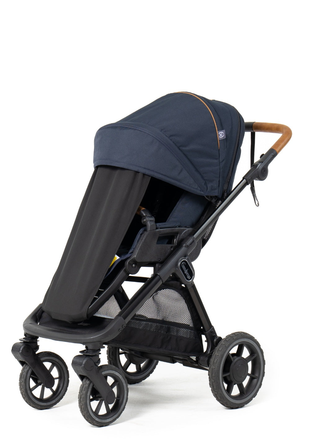 Emmaljunga Kinderwagen 'SENTO FLAT+' Outdoor Dark Navy Blue