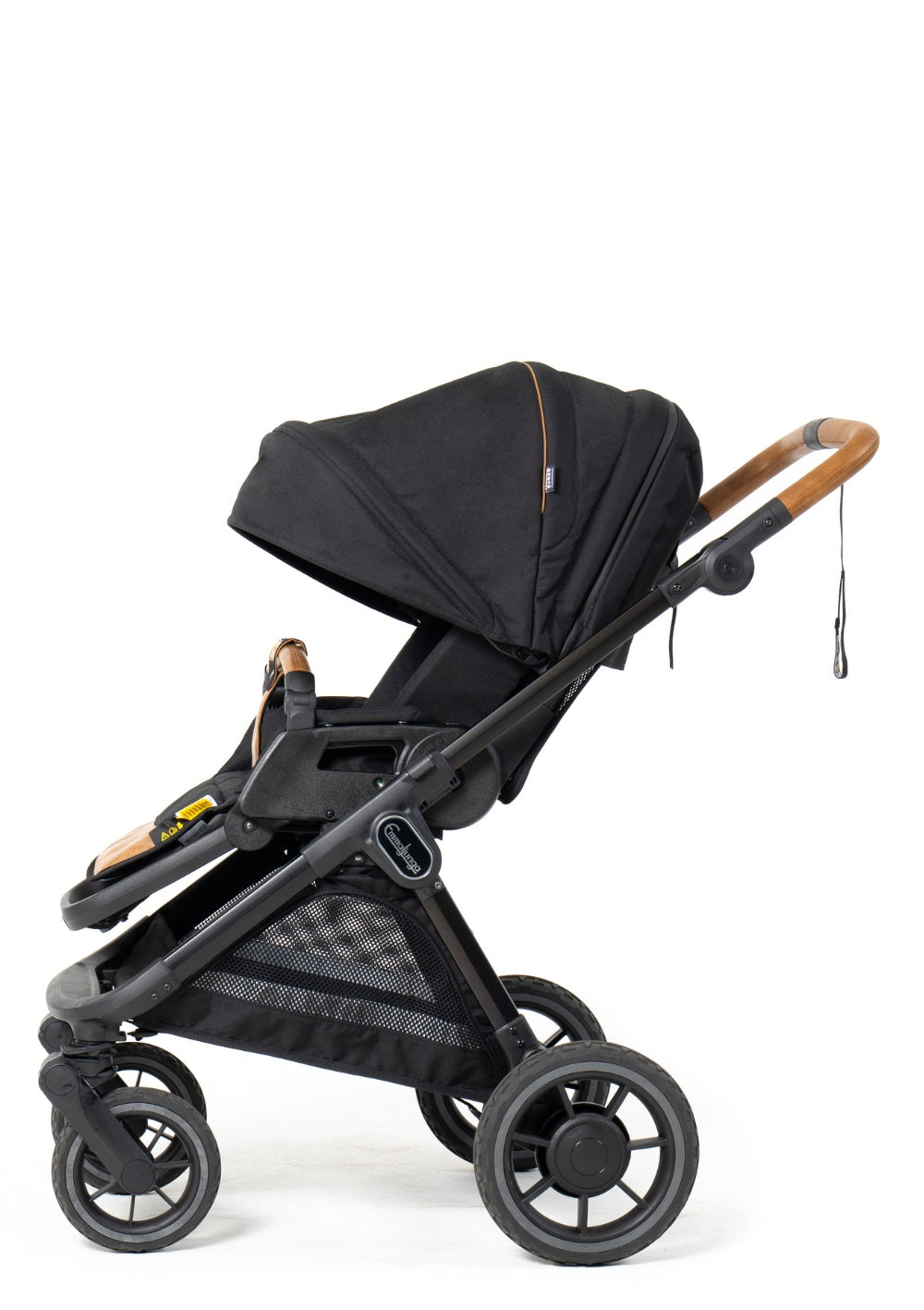 Emmaljunga Kinderwagen 'SENTO FLAT+' Outdoor Black