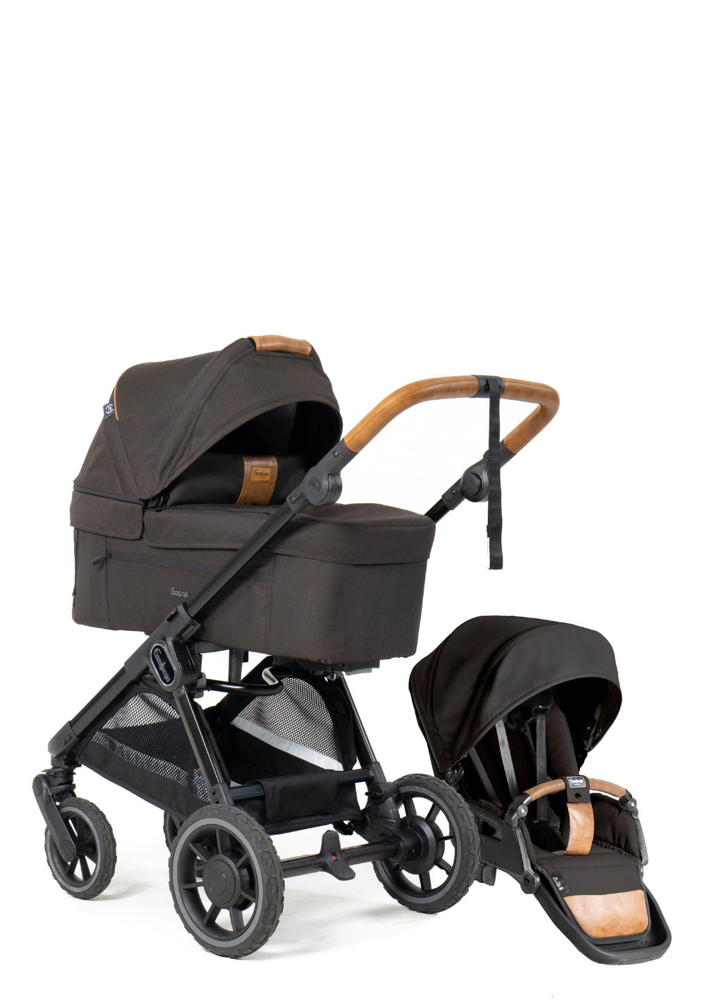 Emmaljunga Kinderwagen 'SENTO FLAT+' Outdoor Brown