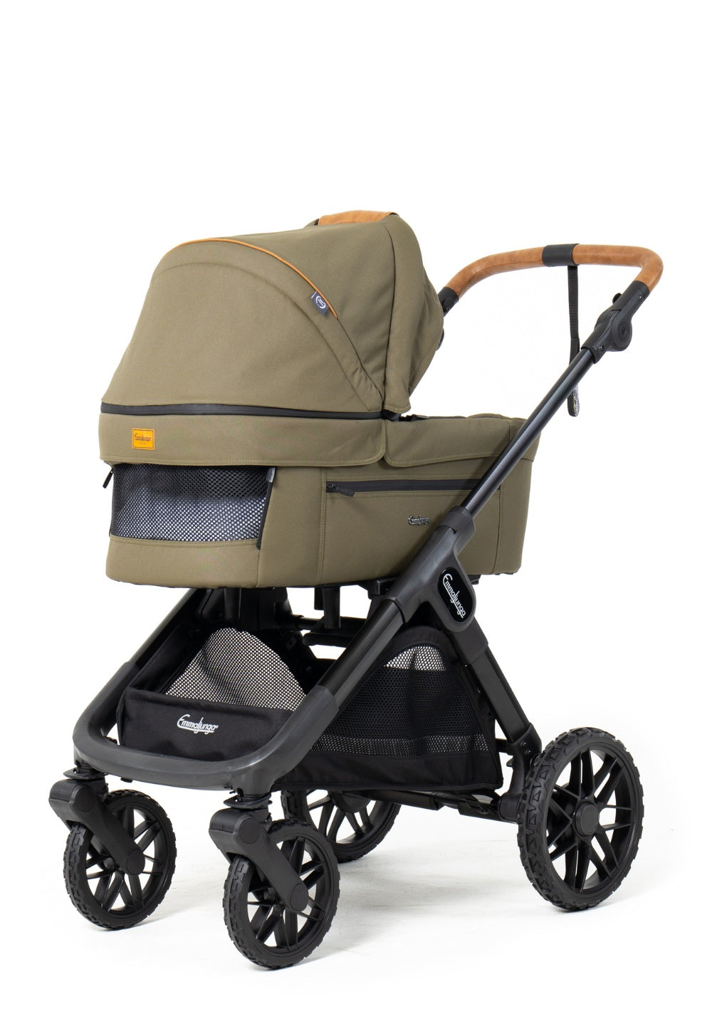 Emmaljunga Kinderwagen-Set 'SENTO MAX FLAT+' Outdoor Olive