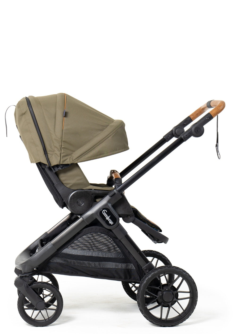 Emmaljunga Kinderwagen-Set 'SENTO MAX FLAT+' Outdoor Olive