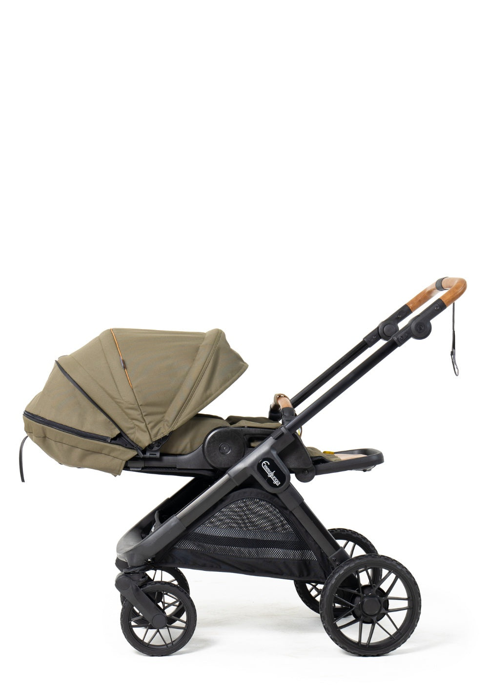 Emmaljunga Kinderwagen-Set 'SENTO MAX FLAT+' Outdoor Olive