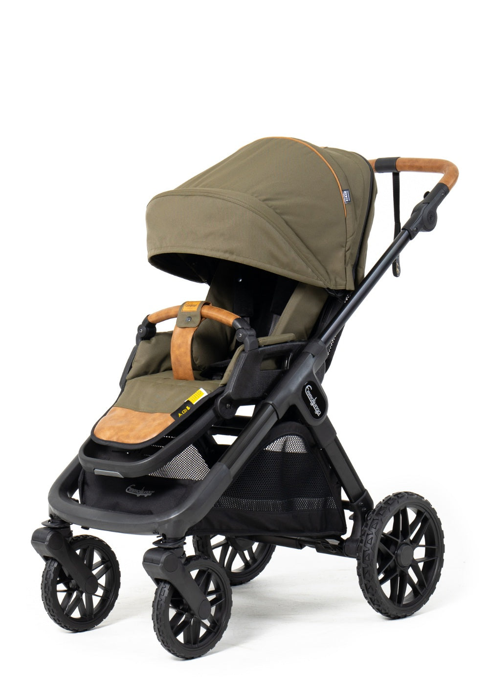 Emmaljunga Kinderwagen-Set 'SENTO MAX FLAT+' Outdoor Olive
