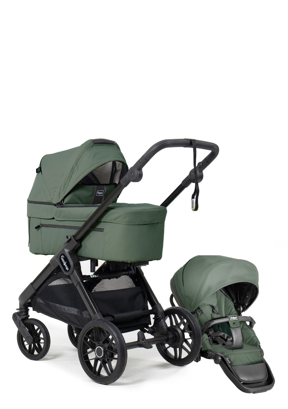 Emmaljunga Kinderwagen 'SENTO MAX ERGO+' Urban Green