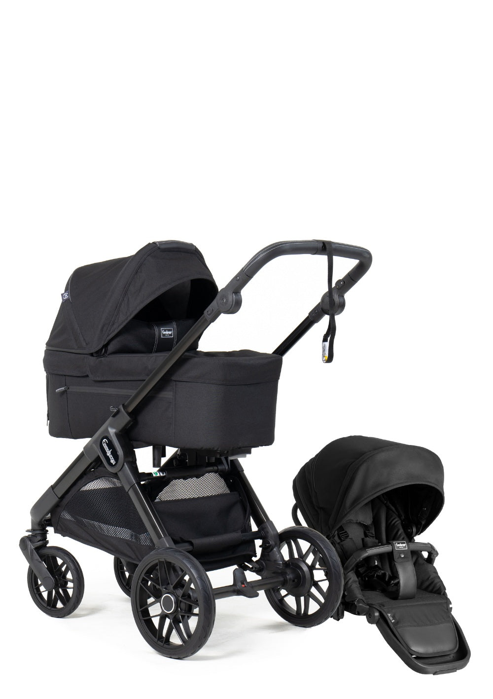 Emmaljunga Kinderwagen 'SENTO MAX ERGO+' Urban Black