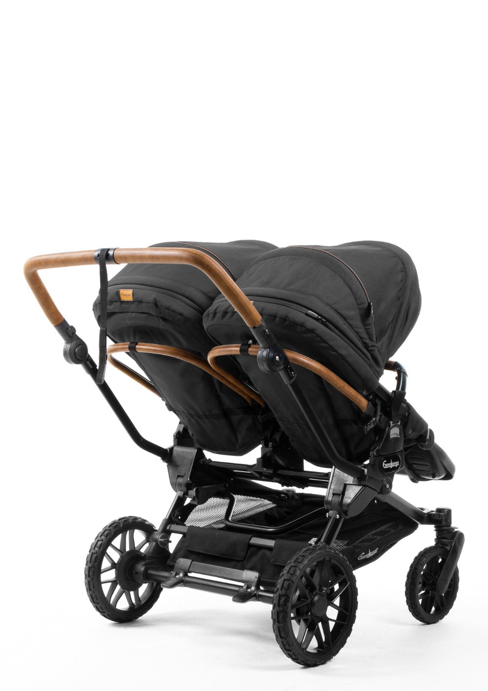 Emmaljunga Geschwisterwagen 'Double SENTO ERGO+' Outdoor Black