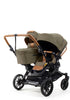 Geschwister-Kinderwagen-Set 'Double SENTO ERGO+' Outdoor Olive