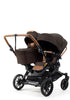 Geschwister-Kinderwagen-Set 'Double SENTO ERGO+' Outdoor Brown