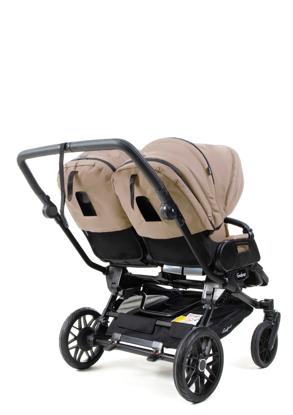 Emmaljunga Geschwisterwagen 'Double SENTO FLAT+' Urban Dune