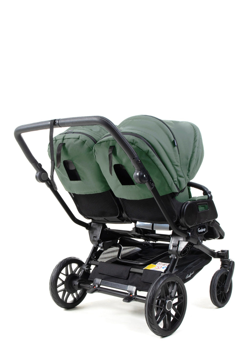 Emmaljunga Geschwisterwagen 'Double SENTO FLAT+' Urban Green