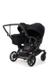 Geschwister-Kinderwagen-Set 'Double SENTO FLAT+' Urban Black