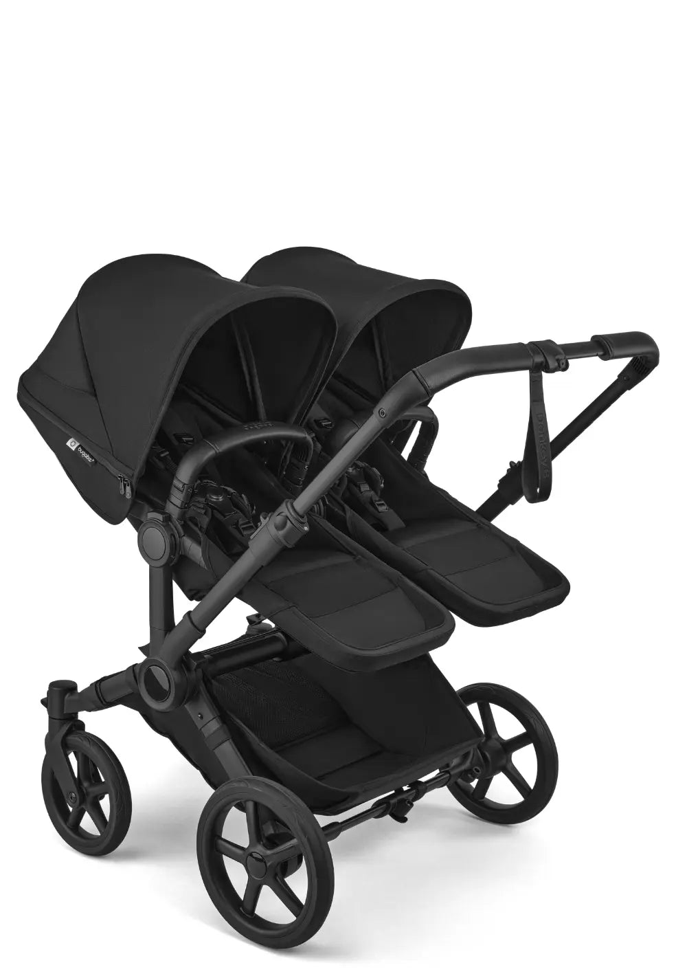 Bugaboo Zwillingskinderwagen 'Donkey 6 Twin' Heritage Black