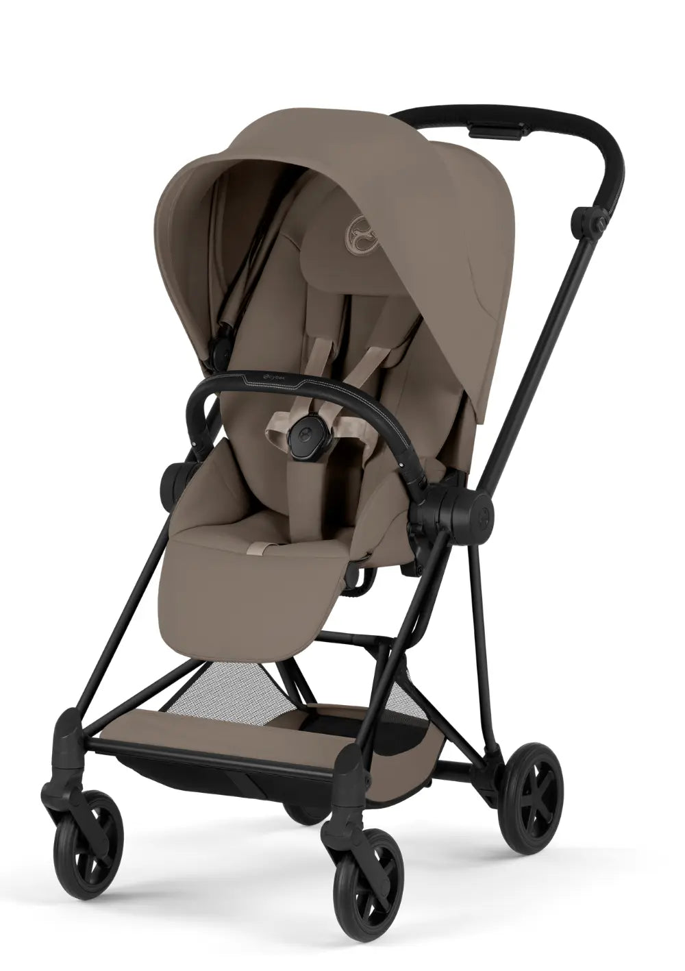 Cybex Kinderwagen-Set 'Mios Comfort' Coconut Brown / Matt Black Frame