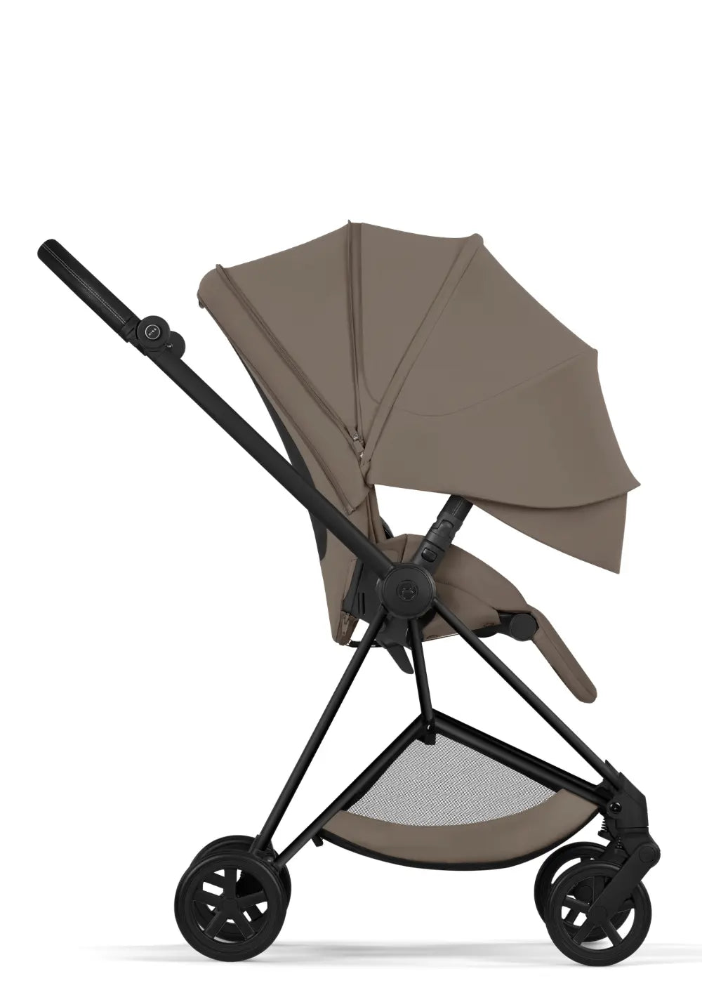 Cybex Kinderwagen-Set 'Mios Comfort' Coconut Brown / Matt Black Frame