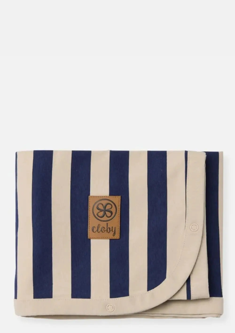 Cloby Multifunktionale UV-Decke UPF 50+ Navy Stripe