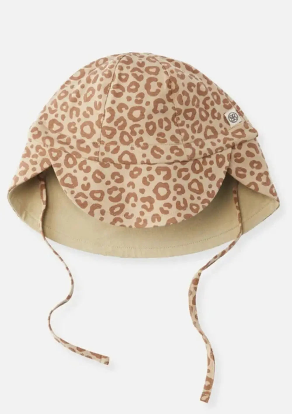 Cloby Sonnenhut UPF 50+ Leopard Brown/Sandy Beach