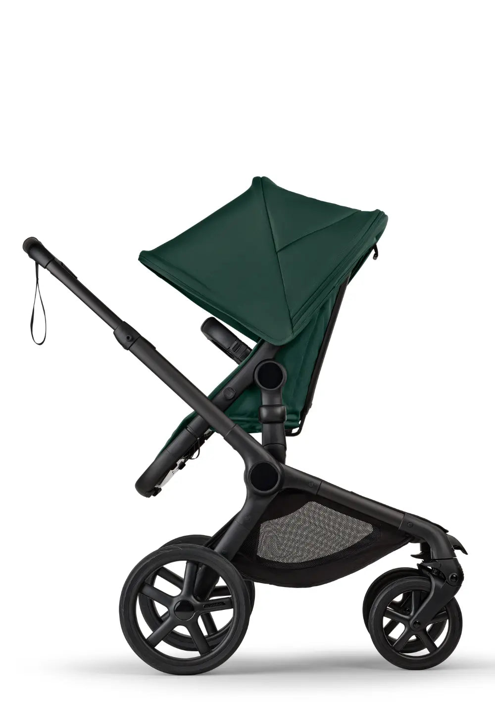Bugaboo Fox 5 Renew Kinderwagen-Set Schwarz / Fern Green