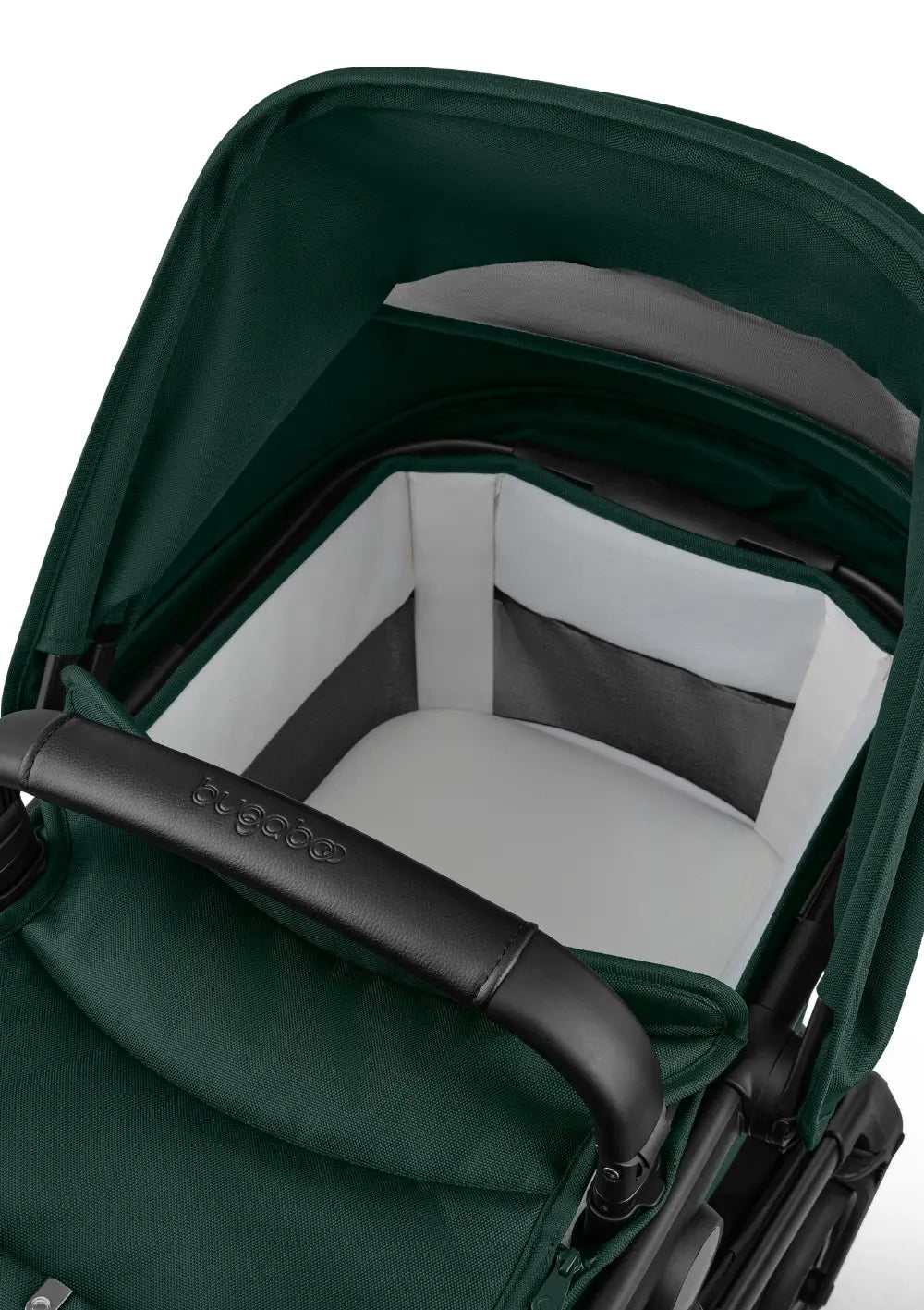 Bugaboo Fox 5 Renew Kinderwagen-Set Schwarz / Fern Green