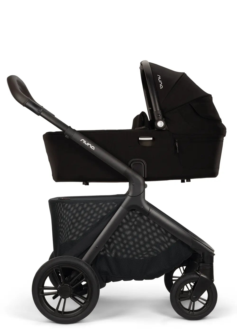 Nuna Kinderwagen-Set mit Babywanne 'DEMI icon' Caviar