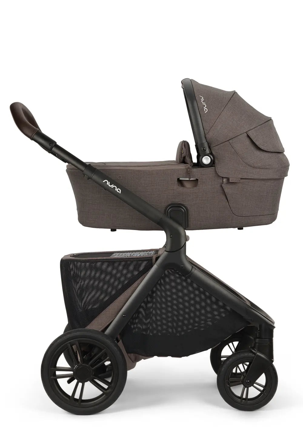 Nuna Kinderwagen-Set mit Babywanne 'DEMI icon' Chestnut