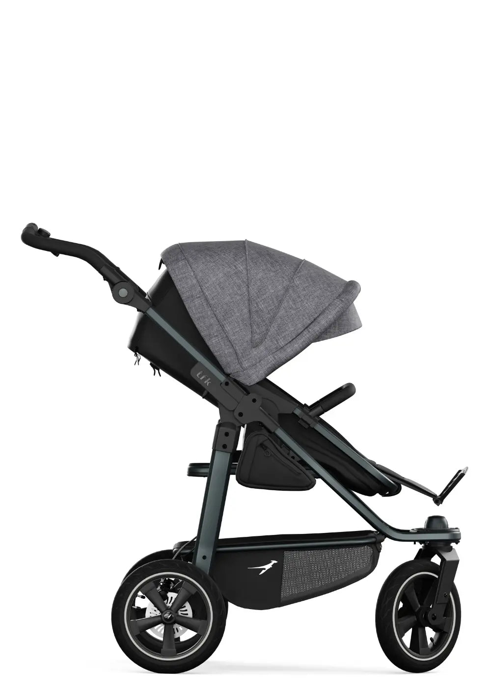 TFK Kinderwagen-Set 'Mono 3' Premium Grau