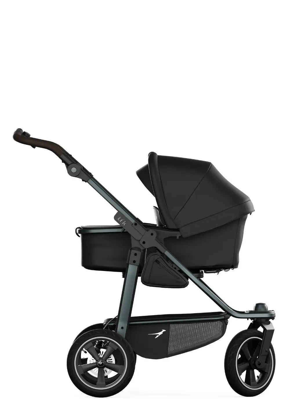 TFK Kinderwagen-Set 'Mono 3' Schwarz