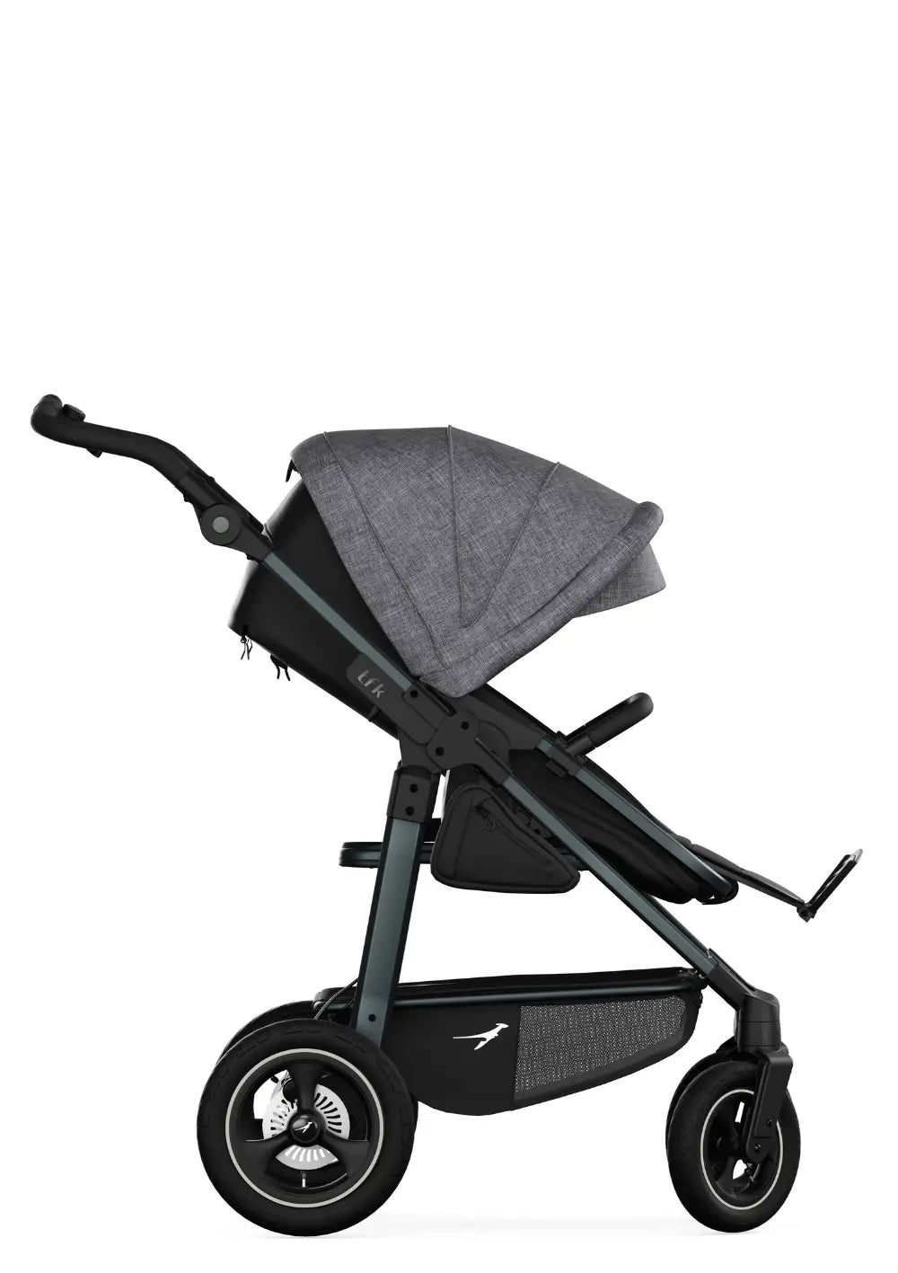 TFK Kinderwagen-Set 'Mono 4' Premium Grau