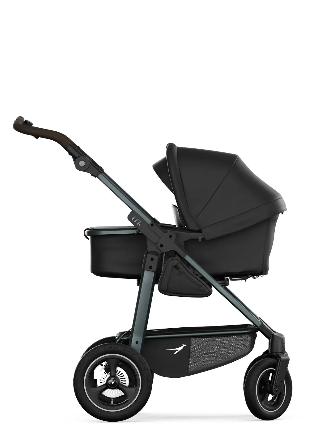 TFK Kinderwagen-Set 'Mono 4' Schwarz