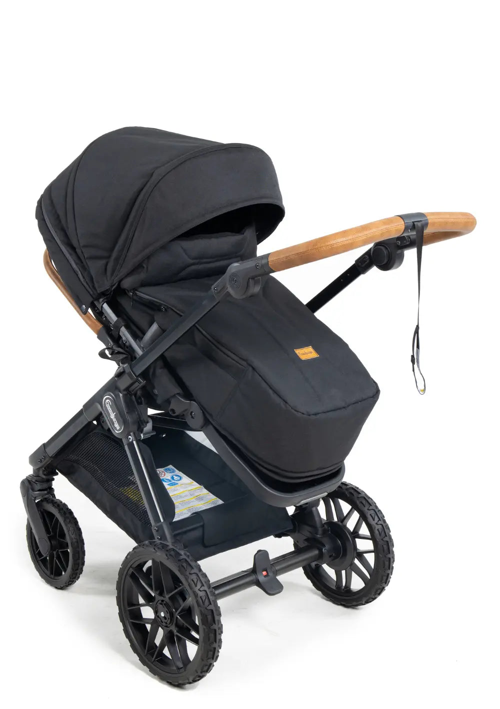 Emmaljunga Fußsack 'ERGO+' Outdoor Black