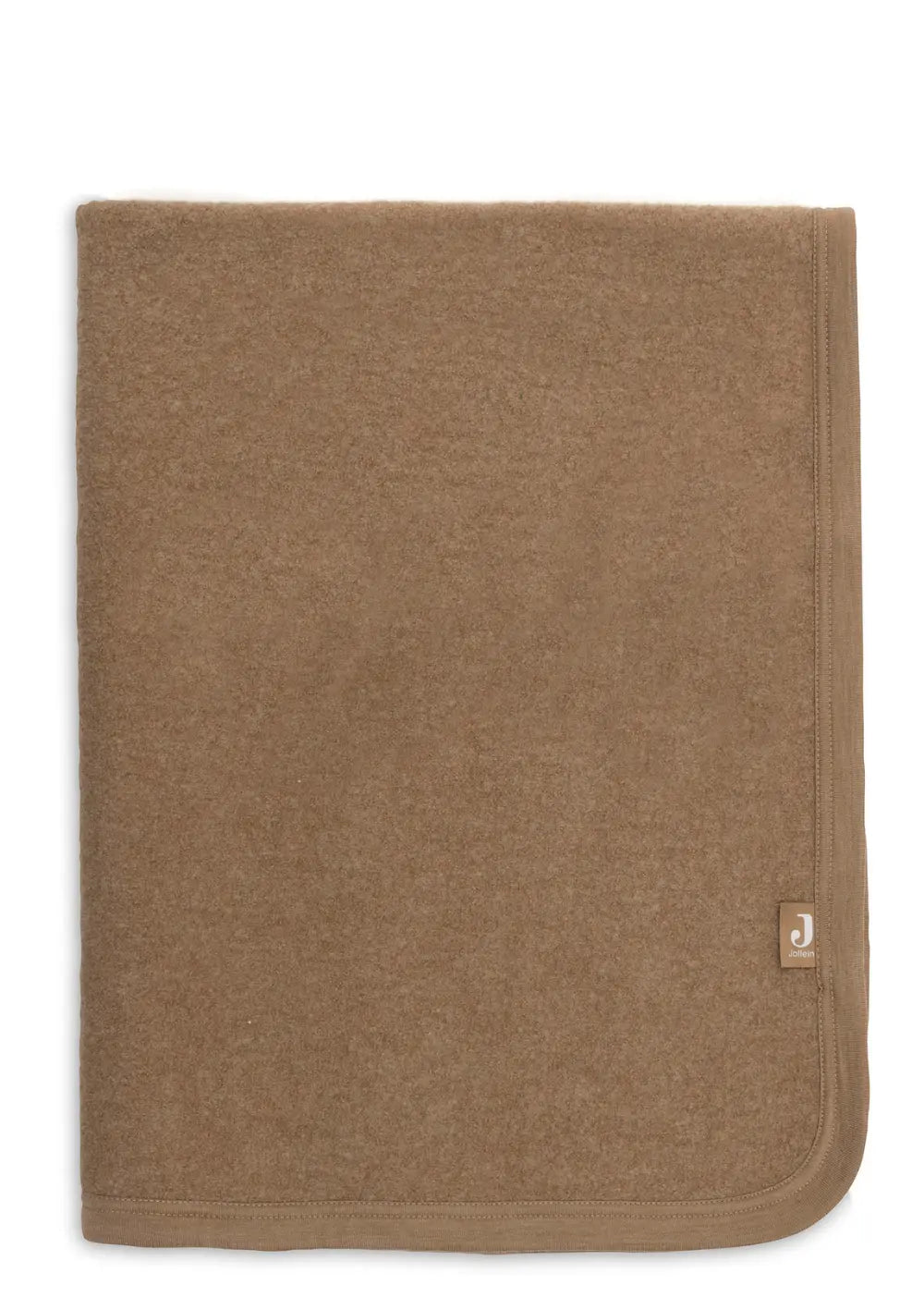 Jollein Merino Decke Wiege Dark Hazel 100 x 75 cm