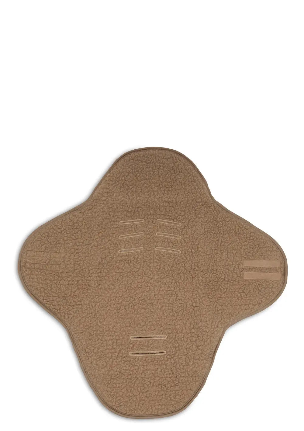 Jollein Merino Einschlagdecke für Babyschale 'Sherpa' Dark Hazel
