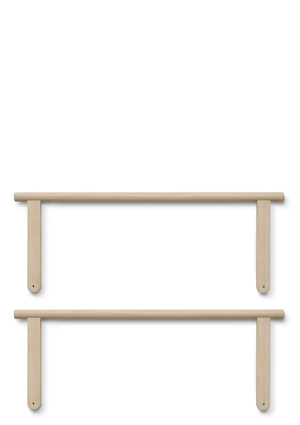 Oliver Furniture 2er-Set Rausfallschutz für Bett 'Camp Novel' 200 x 120 Eiche