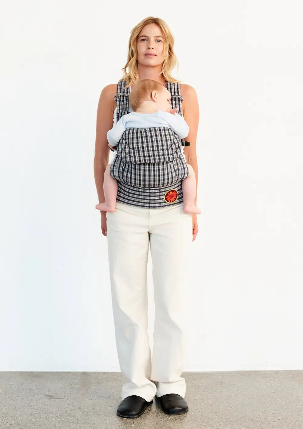 Moova Babytrage 'Balance' Navy Check