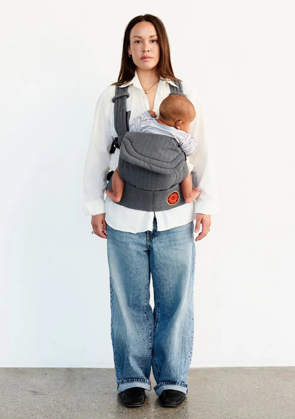 Moova Babytrage 'Balance' Atlantic Herringbone