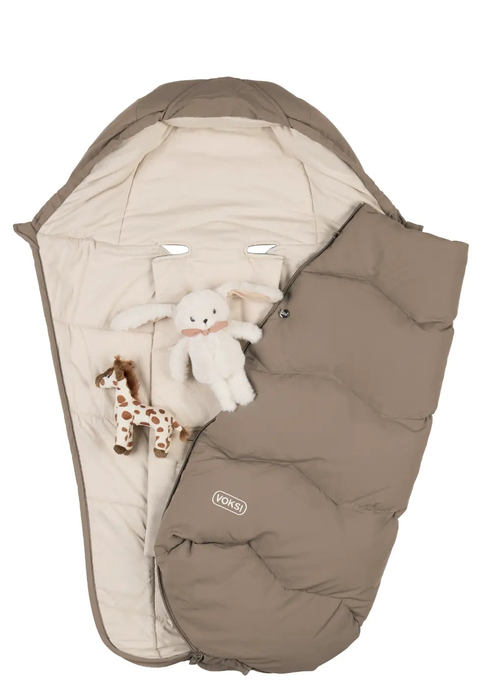 Voksi Fußsack 'Explorer'  Walnut Solid