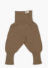 Merino Babyhose mit weichem Bund zum Mitwachsen Camel
