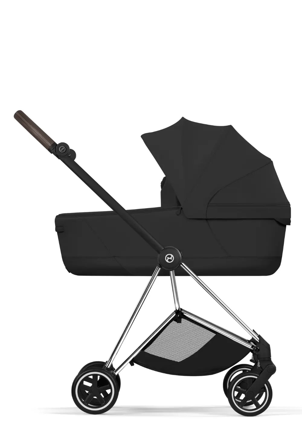 Cybex Kinderwagen-Set 'Mios' Sepia Black / Chrome Brown Frame