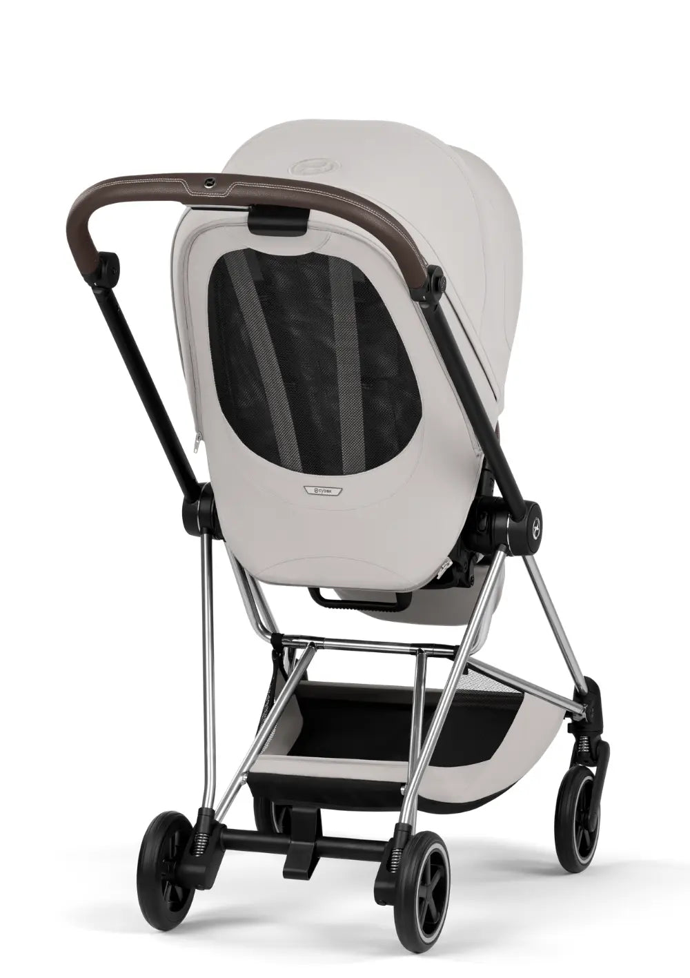 Cybex Kinderwagen-Set 'Mios' City Grey / Chrome Brown Frame