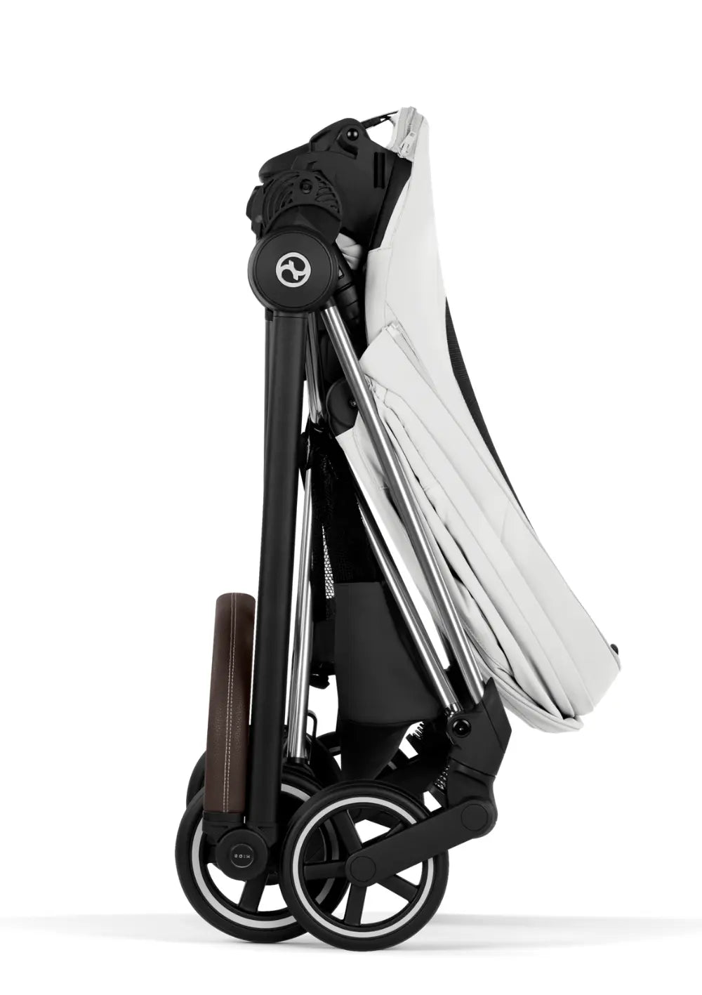 Cybex Kinderwagen-Set 'Mios' Off White / Chrome Brown Frame