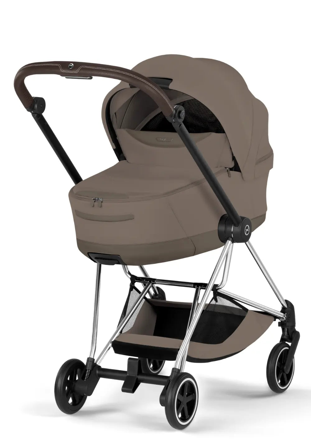 Cybex Kinderwagen-Set 'Mios' Coconut Brown / Matt Black Frame 