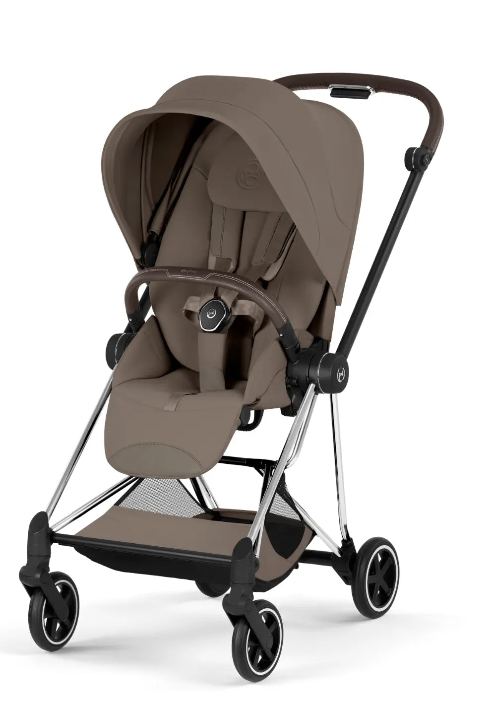 Cybex Kinderwagen-Set 'Mios' Coconut Brown / Matt Black Frame 