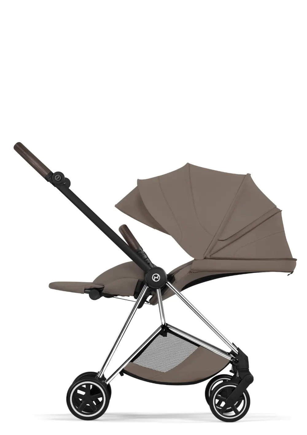 Cybex Kinderwagen-Set 'Mios' Coconut Brown / Matt Black Frame 